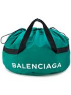 Balenciaga Wheel Bag S - Green