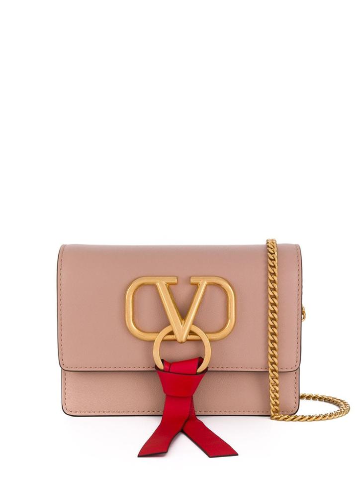Valentino Valentino Garavani Small Vring Crossbody Bag - Neutrals