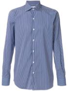 Finamore 1925 Napoli Striped Shirt - Blue