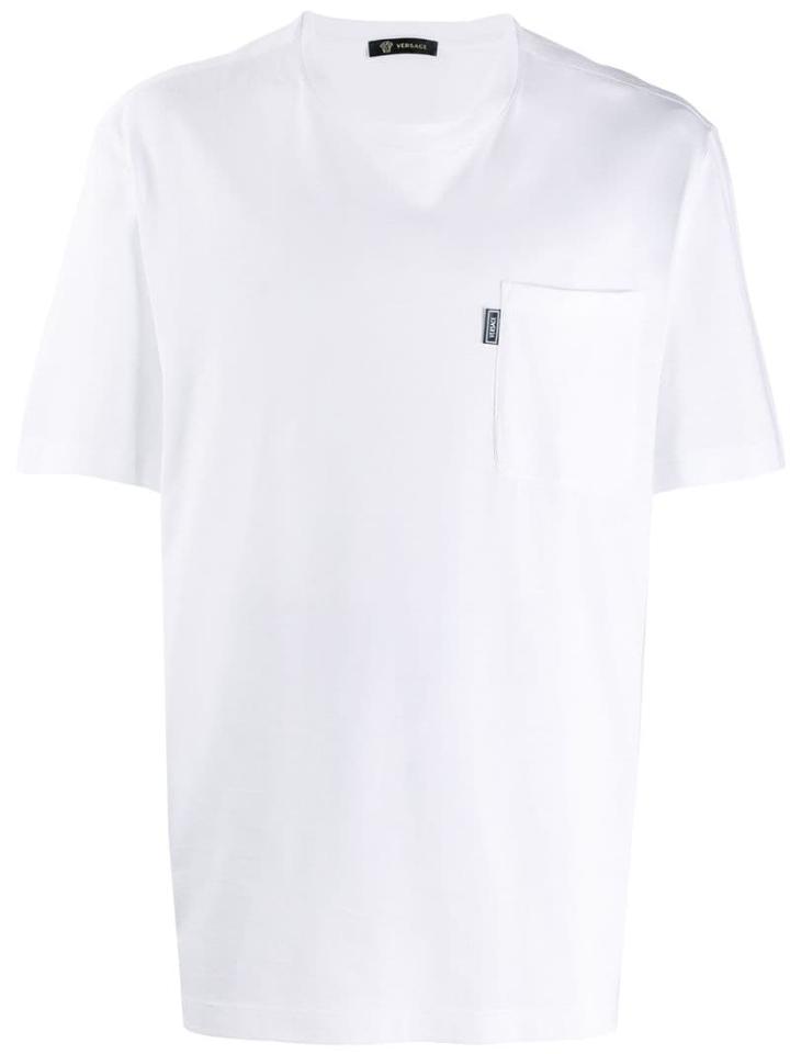 Versace Patch Pocket T-shirt - White
