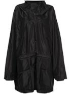 Maison Margiela Oversized Pullover Rain Jacket - Black