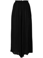 Jonathan Simkhai Button Trim Maxi Skirt - Black