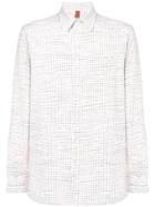 Missoni Embroidered Long-sleeve Shirt - White