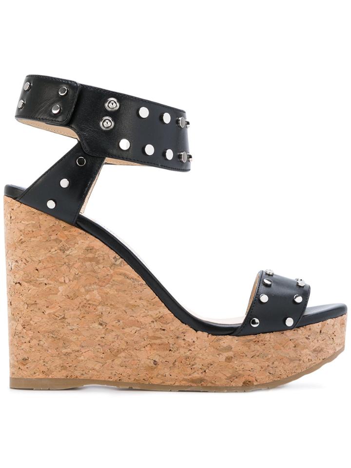 Jimmy Choo Nelly Wedges - Black