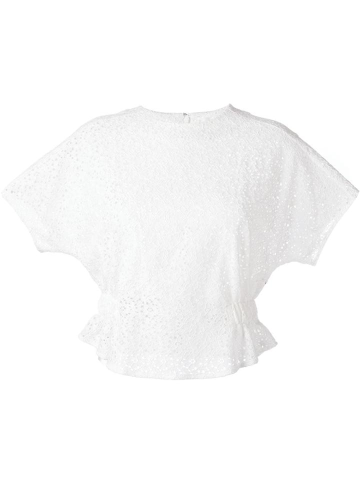 Julien David Broderie Anglaise Top