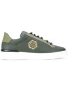 Philipp Plein Logo Lace-up Sneakers - Green
