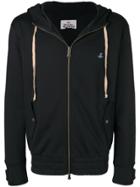 Vivienne Westwood Embroidered Logo Hoodie - Black