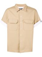 Calvin Klein 205w39nyc Short Sleeve Shirt - Brown