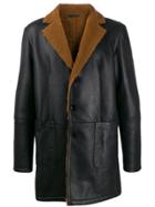 Desa 1972 Shearling-lined Coat - Black