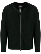 Stone Island Shadow Project Zipped Hoodie - Black