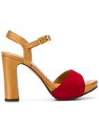 Chie Mihara Calina Heeled Sandals - Red