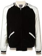 Laneus Dragon Bomber Jacket, Size: 50, Black, Polyamide/viscose/polyester/acetate