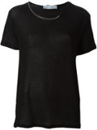 Iro 'rikke' T-shirt, Women's, Size: Small, Black, Lyocell/polyurethane