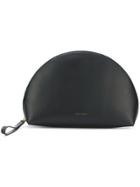 Mansur Gavriel Moon-shaped Clutch - Black