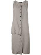 Rundholz - Open Side Dress - Women - Linen/flax - M, Nude/neutrals, Linen/flax