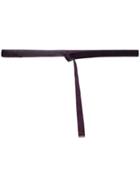 Forte Forte Elongated Front Fastened Belt - Pink & Purple