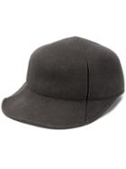 Issey Miyake Men Felt Slit Cap - Brown