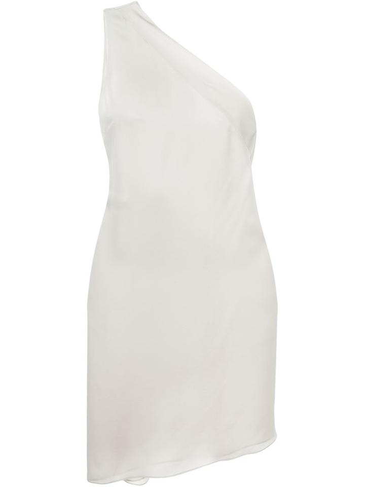 Maison Margiela Fitted Off-shoulder Dress