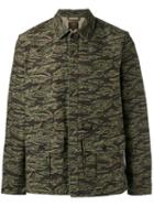 Carhartt Camouflage Jacket, Men's, Size: Medium, Green, Cotton