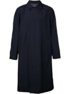 Margaret Howell - Notched Lapel Midi Coat - Men - Nylon - L, Black, Nylon