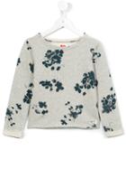 American Outfitters Kids Floral Sweatshirt, Girl's, Size: 8 Yrs, Grey