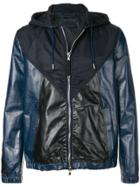 Diesel Black Gold Hooded Zipped Jacket - Blue