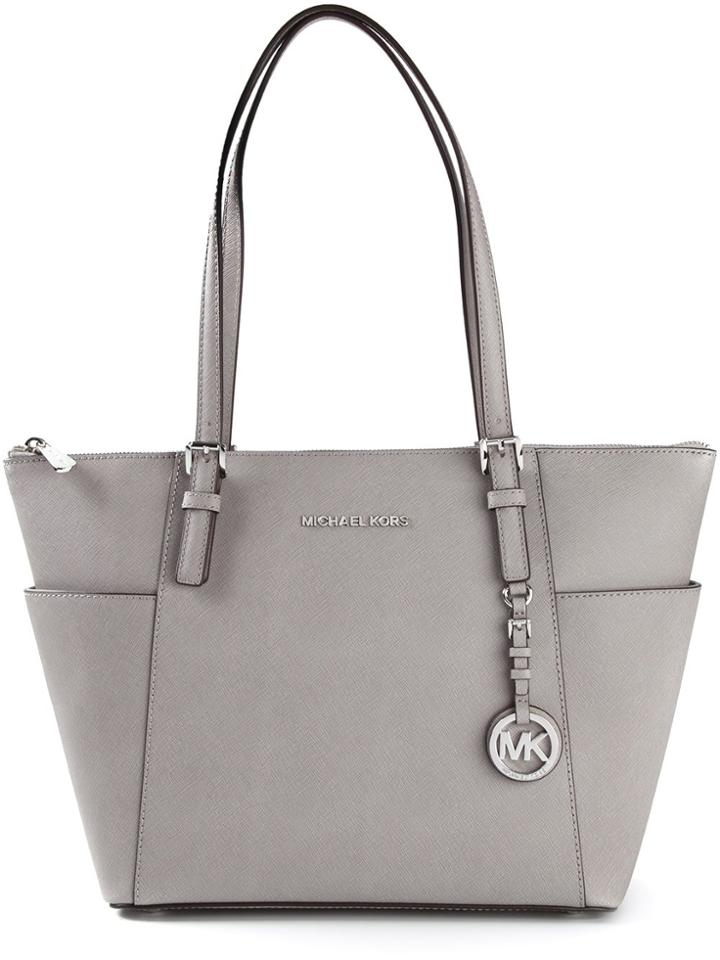 Michael Michael Kors Jet Set Large Tote - Grey