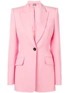 Alexander Mcqueen Classic Flared Trousers - Pink & Purple