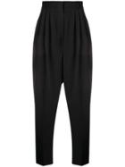 Alberto Biani High-waist Tailored Trousers - Black