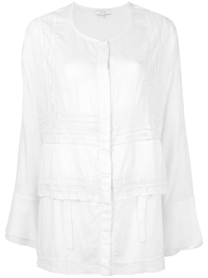 Iro - Apie Blouse - Women - Viscose - 34, White, Viscose