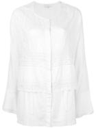 Iro - Apie Blouse - Women - Viscose - 34, White, Viscose