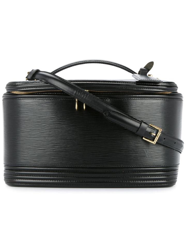 Louis Vuitton Vintage Nice 2-way Vanity Bag - Black
