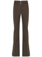 Gloria Coelho Bootcut Trousers - Brown