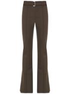 Gloria Coelho Bootcut Trousers - Brown