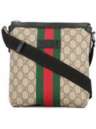 Gucci Pre-owned Gg Shelly Line Cross Body Shoulder Bag - Brown