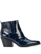 Sam Edelman Winona Ankle Boots - Blue
