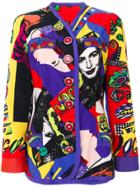 Versace Vintage Pop Art Evening Jacket - Multicolour