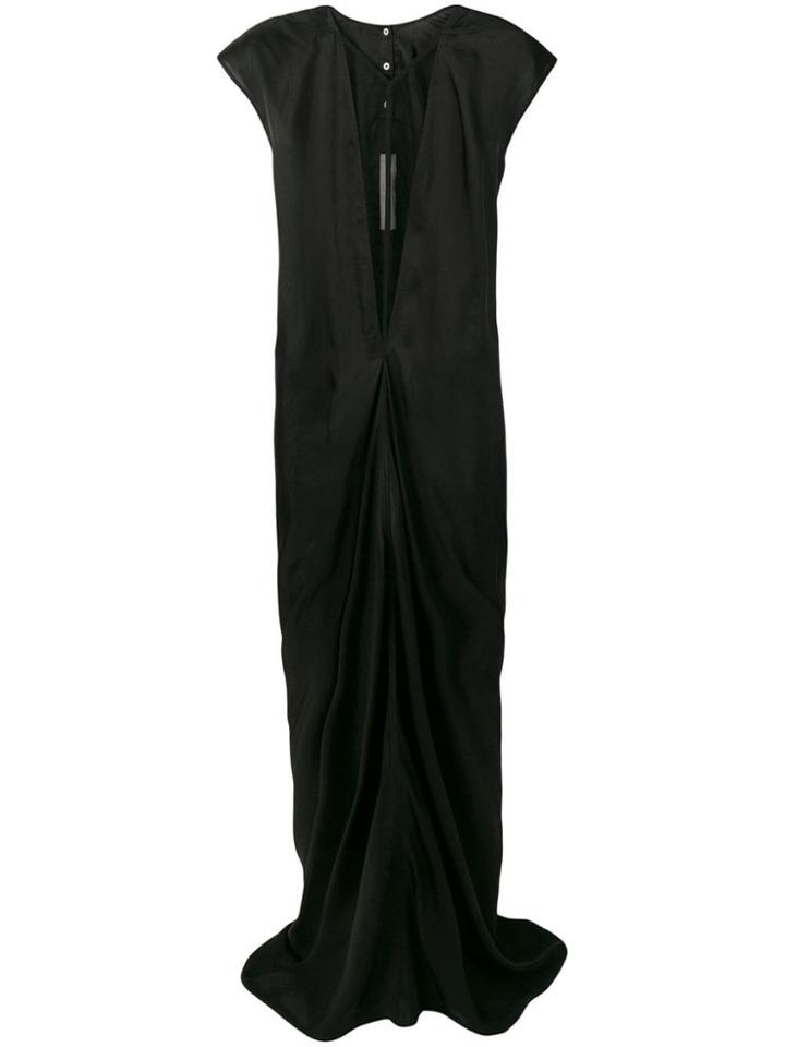 Rick Owens Long-line Gown - Black