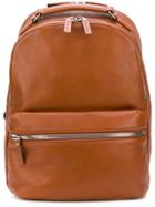 Shinola Front Pocket Backpack - Brown