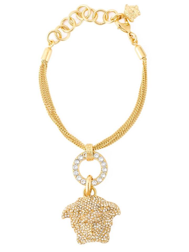 Versace Medusa Bracelet, Women's, Metallic