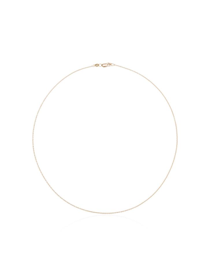 Ileana Makri Yellow Gold 15.5 Inch Chain - Metallic
