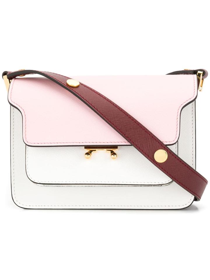 Marni Mini Trunk Bag - White