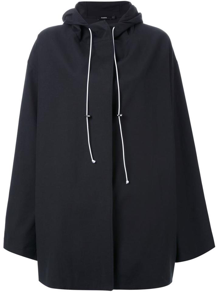 Bassike Hooded Trench Coat