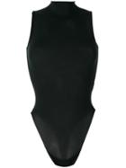 Yeezy - Jersey Bodysuit - Women - Polyamide/spandex/elastane - S, Black, Polyamide/spandex/elastane