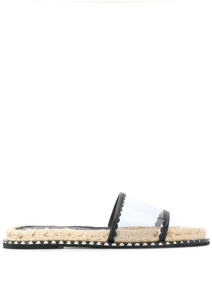 Solange Sandals Clear Strap Sandals - Neutrals