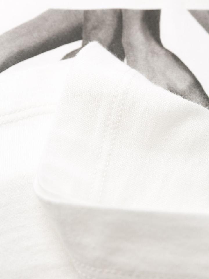 Mm6 Maison Margiela Logo Hand Print T-shirt - White