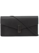 Valextra Classic Shoulder Bag, Women's, Black