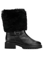 Hogl Fur Lining Boots - Black