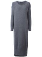 Y's Round Neck Knit Dress, Women's, Size: Small, Nylon/wool