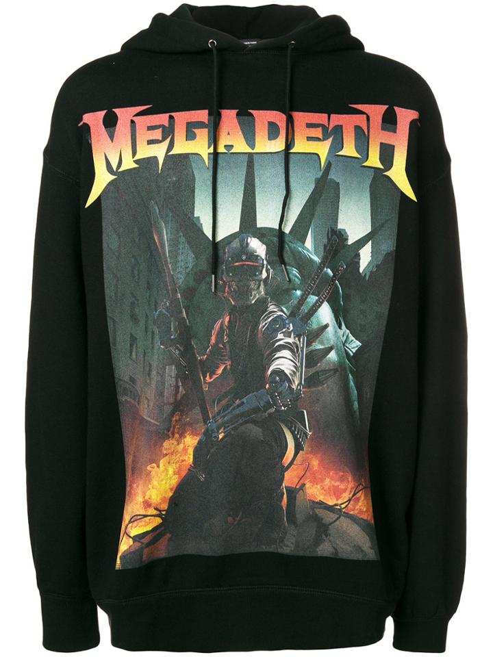 R13 Megadeth Hoodie - Black